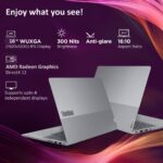 Lenovo ThinkBook 16 AMD Ryzen 5 7535HS (8GB RAM/512GB SSD/Win 11 Home/Office 2024/Backlit Keyboard/Fingerprint) 16" WUXGA IPS 300 Nits Thin & Light Laptop/1Y Warranty/Aluminium Top/1.7kg. - Image 6