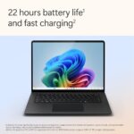 Microsoft New Surface Laptop (7th Edition) - Windows 11 Home Copilot + PC - 15” LCD PixelSense Touchscreen - Qualcomm Snapdragon X Elite (12 Core) - 16GB RAM - 1TB SSD - Graphite - ZYT-00048 - Image 12