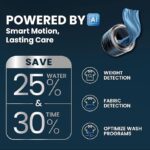 IFB 6 Kg 5 Star, DeepClean® Technology, AI Powered, Fully Automatic Front Load Washing Machine PowerSteam®, (DIVA GXN 6010 CMS, Steam Refresh, Inbuilt Heater, 9 Swirl, Eco Inverter,Grey) - Image 5