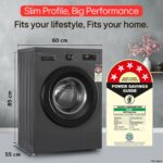 LG 9 Kg, 5 Star, AI Direct Drive Technology, Steam, 6 Motion DD & Wi-Fi Fully-Automatic Front Load Washing Machine - Image 4