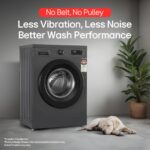 LG 9 Kg, 5 Star, AI Direct Drive Technology, Steam, 6 Motion DD & Wi-Fi Fully-Automatic Front Load Washing Machine - Image 2