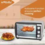Bajaj 20 Litres Oven MS Powder Coated Body Toaster Griller with Glass Door, , 1400 Watts - Image 5