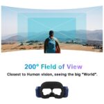 Pimax Vision 8K X VR Headset with Dual Native 4K CLPL Displays, 200 Degrees FOV,USB Powered, Modular Audio Strap, Fast-Switched Gaming RGB Pixel Matrix Panels for PC VR Steam Games Videos - Image 8