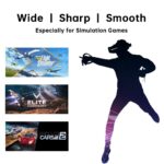 Pimax Vision 8K X VR Headset with Dual Native 4K CLPL Displays, 200 Degrees FOV,USB Powered, Modular Audio Strap, Fast-Switched Gaming RGB Pixel Matrix Panels for PC VR Steam Games Videos - Image 7
