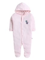 TiniBerry New Born Baby Clothes Set Romper & Sleepsuit for Pink Baby Pack of 2 - Image 3