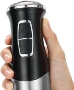 Hand Blender, 1000W Portable 4 in 1  21-Speed, 800ml Chopper Food Processor, 600ml Beaker Multifunctional for Smoothies, Baby Food, Sauces - Image 4