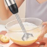 Hand Blender, 1000W Portable 4 in 1  21-Speed, 800ml Chopper Food Processor, 600ml Beaker Multifunctional for Smoothies, Baby Food, Sauces - Image 3
