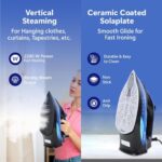 Rico 2200 Watts Japanese Technology Steam Iron with Spray | Press Iron Clothing with 2 Ways Auto Shut-Off | No Burn Guaranteed | 2 Year Replacement Warranty SI2110 - Image 6