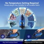 Rico 2200 Watts Japanese Technology Steam Iron with Spray | Press Iron Clothing with 2 Ways Auto Shut-Off | No Burn Guaranteed | 2 Year Replacement Warranty SI2110 - Image 5