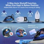 Rico 2200 Watts Japanese Technology Steam Iron with Spray | Press Iron Clothing with 2 Ways Auto Shut-Off | No Burn Guaranteed | 2 Year Replacement Warranty SI2110 - Image 4
