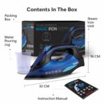 Rico 2200 Watts Japanese Technology Steam Iron with Spray | Press Iron Clothing with 2 Ways Auto Shut-Off | No Burn Guaranteed | 2 Year Replacement Warranty SI2110 - Image 2
