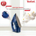 Tefal Maestro Plus Steam Iron | 2200W | XL Ceramic Soleplate | Anti-Calc | 120g/min Boost | 35g/min Continuous Steam | No.1 Ironing Brand in Europe | Blue | 2-Year Warranty - Image 7