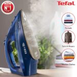 Tefal Maestro Plus Steam Iron | 2200W | XL Ceramic Soleplate | Anti-Calc | 120g/min Boost | 35g/min Continuous Steam | No.1 Ironing Brand in Europe | Blue | 2-Year Warranty - Image 2