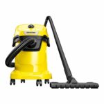 KARCHER WD 3V | Wet & Dry Vacuum Cleaner |  Home, Car & Furniture Cleaning | 1000W | 17L Tank | Durable Plastic Body | Blower Function | Fleece Filter Bag | German Tech