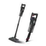 Inalsa Vacuum Cleaner with Mop for Floor Cleaning | 800 W Motor with Strong 16 KPA Suction |  | Handheld Vacuum Cleaner for Home Electric Mop | 5 Level Efficient Filtration (Ozoy Mop Plus),Black
