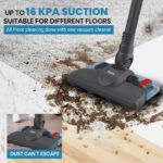 Inalsa Vacuum Cleaner with Mop for Floor Cleaning | 800 W Motor with Strong 16 KPA Suction |  | Handheld Vacuum Cleaner for Home Electric Mop | 5 Level Efficient Filtration (Ozoy Mop Plus),Black - Image 4