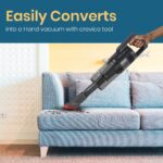 Inalsa Vacuum Cleaner with Mop for Floor Cleaning | 800 W Motor with Strong 16 KPA Suction |  | Handheld Vacuum Cleaner for Home Electric Mop | 5 Level Efficient Filtration (Ozoy Mop Plus),Black - Image 3
