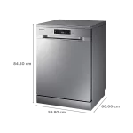 Samsung 13 Place Settings Intensive Wash Dishwasher,/TL (Stainless Steel) DW60M6043FS, Silver - Image 17