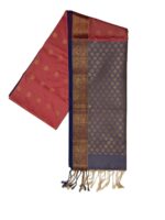 Women's Kanjivaram Soft Silk Saree Golden Zari With Blouse Piece