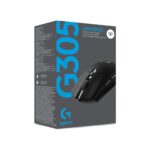 Logitech G304 Lightspeed Wireless Gaming Mouse, 6 Programmable Buttons, 250h Battery Life, On-Board Memory, Hero Sensor, 12,000 DPI, Lightweight, Compatible with PC/Mac - Black - Image 2
