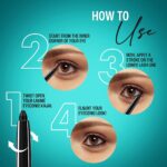 Lakme 9 to 5 Eyeconic Kajal, Matte Waterproof Kohl, Smudgeproof Kajal Pencil that lasts 24 Hrs, Black, 0.35g - Image 2