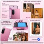 Vivo V60e 256 GB, 12 GB RAM, Purple, Mobile Phone - Image 6