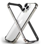 RAEGR Phone Case | Anodized Aluminum Bumper | Supports Mag-Safe Wireless Charging | Edge Armor Protective Minimal Case Compatible with iPhone 16 Pro (6.3-Inch)