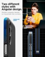 Samsung Galaxy M36 5G Case, Spigen Essential Sand Blast for Galaxy F36 5G Back Cover (2025) - Matte Black - Image 3
