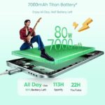 Realme 15 Smartphone 5G 128GB ROM 8GB RAM 6.8", AI Camera Green 7000mAh Battery 80W Fast Charge IP69 Waterproof 50MP - Image 3