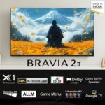 Sony 126 cm (50 inch) BRAVIA 2 II 4K Ultra HD Smart LED Google TV, - Image 3