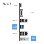 MSI PRO H610M-E DDR4 Motherboard, Micro-ATX - Supports 14th/13th/12th Gen Intel Core Processors, LGA 1700-2 x DIMMs (3200MHz), 1x PCIe 4.0 x16 Slot, 1 x M.2 Gen3, USB 3.2 Gen1, 1G LAN, HDMI 1.4 & VGA - Image 6