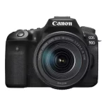 Canon DSLR Camera [EOS 90D]with 18-135 mm Lens Kit, with Built-in Wi-Fi, Bluetooth, DIGIC 8 Image Processor, 4K Video, Dual Pixel CMOS AF, and 3.0 Inch Vari-Angle Touch LCD Screen, [Body Only], Black