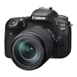 Canon DSLR Camera [EOS 90D]with 18-135 mm Lens Kit, with Built-in Wi-Fi, Bluetooth, DIGIC 8 Image Processor, 4K Video, Dual Pixel CMOS AF, and 3.0 Inch Vari-Angle Touch LCD Screen, [Body Only], Black - Image 2