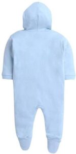 TiniBerry New Born Baby Clothes Set Romper & Sleepsuit for Light Blue Baby Pack of 2 - Image 2