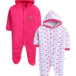 TiniBerry New Born Baby Clothes Set Romper & Sleepsuit for Rani color  Baby Pack of 2