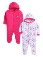 TiniBerry New Born Baby Clothes Set Romper & Sleepsuit for Rani color  Baby Pack of 2