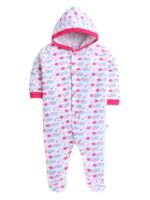 TiniBerry New Born Baby Clothes Set Romper & Sleepsuit for Rani color  Baby Pack of 2 - Image 5