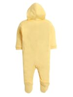 TiniBerry New Born Baby Clothes Set Romper & Sleepsuit for Yellow color Baby Pack of 2 - Image 5