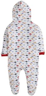 TiniBerry New Born Baby Clothes Set Romper & Sleepsuit for  Red color Baby Pack of 2 - Image 4