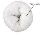 AMOLDO Women's Soft Knitted Winter Warm Woolen Cap with Woolen Lovely Muffler|Fur Cap with Muffler - Image 3
