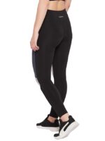 Clovia Women's Slim Fit Mid Rise Slim Polyamide Sports Tights - Image 3
