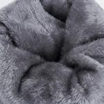 Kandid Wool Beanie Cap & Muffler Set for Men & Women  Soft Woolen Winter Cap & Muffler  Warm Beanie for Men  Black Wool Cap & Muffler for Winter  Unisex Cap & Scarf for Gym, Casual & Outdoor Use - Image 4