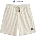 Men’s Slim Fit Knitted Short for Summer Stretchable Fabric  Breathable & Lightweight  Casual Lounge Short with Elastic Waistband & Drawstring - Image 5