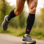 Mizaki UV Protection Leg sleeve For Men , Usead to Football, gym&home workout , Cycling - Free size Full Length Leg, Leg Compression warmers - Image 3