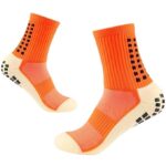 Hi-Tech Performance Athletic grip Socks for Men & Women | Crew Length, Anti-Slip Rubber Grip socks for footballers, Thick Cushion Sports Socks - Image 4