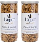 Lagom Gourmet Chilean Walnut Kernels 800g All Natural No Preservatives No Additives  Gluten Free  Vegan Plant Based | Non GMO | Walnuts Dry Fruit | Walnuts Without Shell | Akhrot Giri