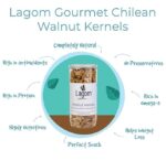 Lagom Gourmet Chilean Walnut Kernels 800g All Natural No Preservatives No Additives  Gluten Free  Vegan Plant Based | Non GMO | Walnuts Dry Fruit | Walnuts Without Shell | Akhrot Giri - Image 3