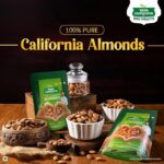 Tata Sampann Pure California Almonds/Badam Whole, 500g, Real Nuts, High in Fiber, Badam Giri, Rich in Protein, Magnesium, Phosphorus and Dietary Fibre, Nuts & Dry Fruits - Image 3