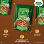 Tata Sampann Pure California Almonds/Badam Whole, 500g, Real Nuts, High in Fiber, Badam Giri, Rich in Protein, Magnesium, Phosphorus and Dietary Fibre, Nuts & Dry Fruits - Image 2