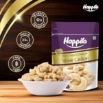 Happilo Premium Natural Whole Cashews 500g Value Pack | Dry Fruits, Kaju, Healthy Snacks | Unsalted Cashew Nuts | Crunchy, Nutritious & Delicious Nuts | Rich in Protein - Image 4